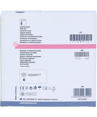 Hartmann Grassolind Salfkompresse 7.5x10 cm - Sterile Compress 50 Pieces - Fast International Shipping - Buy Online on GoSupps.com