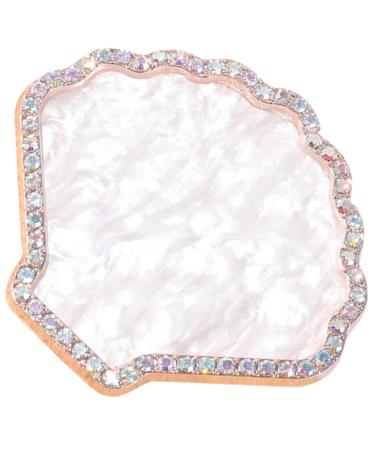 Mikinona Mikinona Presentation Tray for Resin Elegant Nail Art Stand Mixing Palette for Polish and Makeup for Displaying and Storing Jewelry