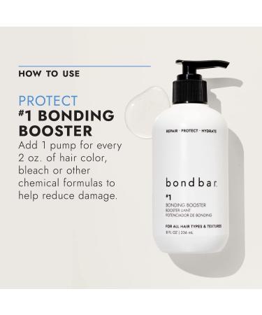 Bondbar Hair Color Repair Treatment - Repairs, Protects & Hydrates All Hair Types - Vegan & Cruelty-Free - 8 Fl. Oz - Buy Online on GoSupps.com