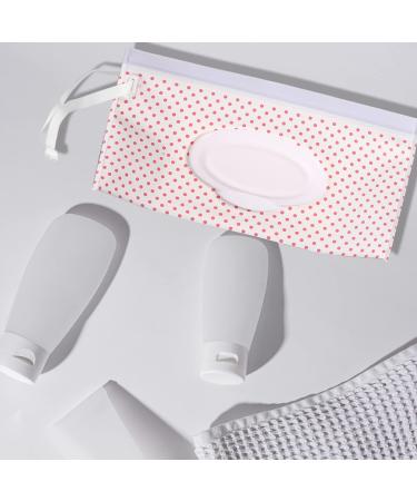 2 Pack Portable Baby Wet Wipes Bags - Flip-Top Travel Storage (Color A) | International Shipping - Buy Online on GoSupps.com