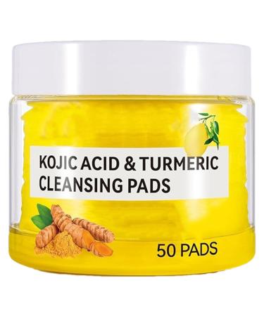 Gdiojnfg Face Exfoliator Pad Cleansing Pads Exfoliator Turmeric Face Pads Exfoliator Pads For Facial Scrub Portable Design Balance Oil Face Pads For Sensitive Combination Oily And Dry Skin