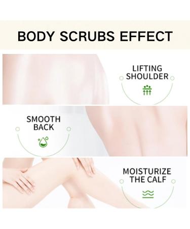 Body Exfoliator - Rice Face Scrub Exfoliator - Body Scrub - Deep Cleansing - Even Skin Tone - Long Lasting Moisturizing - Fade Skin Fine Lines - Easy to Absorb Rice Fragrance - Skin Care Gift - Buy Online on GoSupps.com