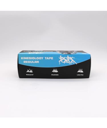 AnjoCare Kinesiology Tape for Muscles & Joints - Black & Blue Uncut Tape for Sports & Injury Recovery - Buy Online on GoSupps.com