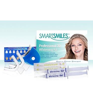 SmartSmiles Professional 3D Teeth Whitening Kit Complete At Home Whitening Kit Large