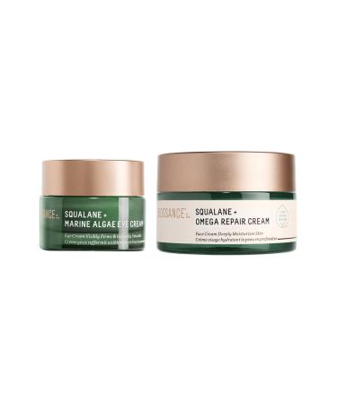 BIOSSANCE Marine Algae Eye + Omega Repair Cream Bundle