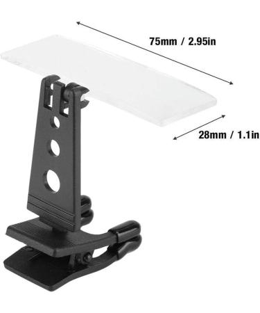 Portable Cap Clip on Clip-on Magnifier 1.5X 2.5X 3.5X Flip-Up Glass Full of Stars - Buy Online on GoSupps.com