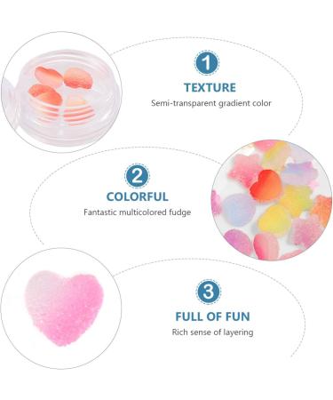 Housoutil 3 Sets Phone Stickers DIY Nail Art Accessories Nails Stud Ceramic Nail Slices Resin Stickers Fruit Stickers Nail Sticker Stickers for Phones 3D Earth Tones Button 4X4X2cmx3pcs As Shown Ax3pcs - Buy Online on GoSupps.com