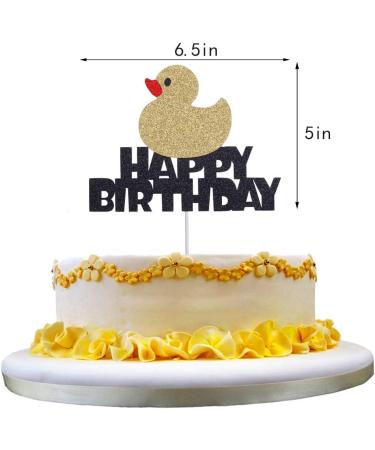 Anxdh sparkling duck cake topper duck birthday party decoration - Buy Online on GoSupps.com