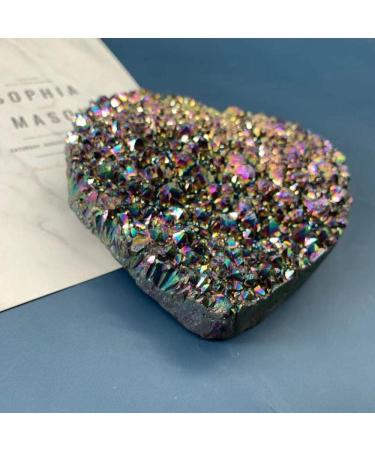 Gift Natural Crystal Halo Cluster Quartz Heart Stone Gem Cluster Crystal Crafts Treasure Gift ZJGIDTEM (Size : 300-350g) - Buy Online on GoSupps.com