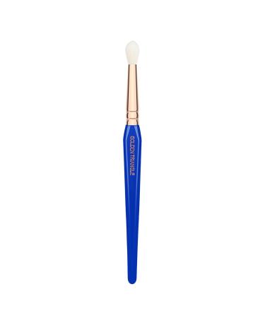 Bdellium Tools Golden Triangle Series 783 Small Tapered Blending Brush - Vegan Synthetic Fibers for Eyeshadow Application - Blue - 1pc - Buy Online on GoSupps.com