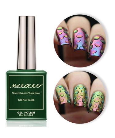 Buy 15ml Water Droplet Gel Nail Polish | Soak Off UV LED | Rain Drop Ice Dew Nail Art Design - Buy Online on GoSupps.com