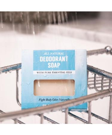 Plantlife Deodorant Bar Soap - Moisturizing & Soothing Plant-Based Soap - Handcrafted in California 4.5 oz - Buy Online on GoSupps.com