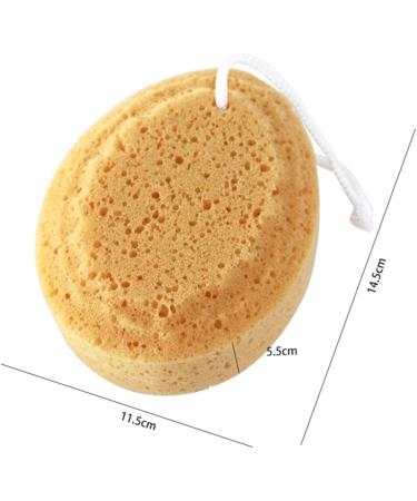 Shop Housoutil 5pcs Soft Bath Sponges - Ideal for Sensitive Skin & Baby Bathing | Foam Bubble Maker & Loofah Dish Sponge - Buy Online on GoSupps.com