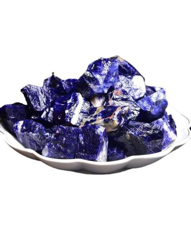 Sodalite Raw Crystals Large 1.25-2.0 | Healing Natural Rough Stones for Tumbling, Cabbing, Decoration | Wicca & Reiki Energy Stones - Buy Online on GoSupps.com