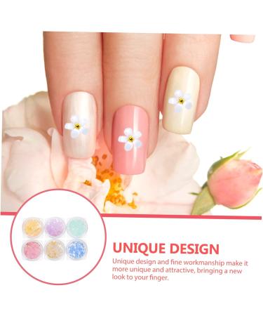 FRCOLOR Nail Jewelry 30 Boxes Nail Art Accessories Nail Flatback Charms Girl Nail DIY Adornment Manicure DIY Accessory Crystal Ab Rhinestones Crystal Decorations 3D Delicate Resin - Buy Online on GoSupps.com