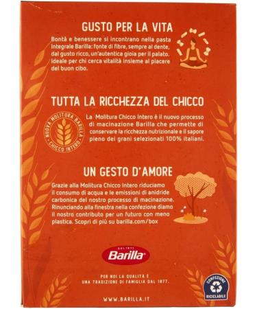  Italian Gourmet E.R. 5 x Barilla Fusilli Whole Wheat Pasta 5 x 500 g + Italian Gourmet Pulp 400 g - Buy Online on GoSupps.com