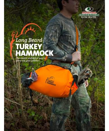 Peregrine Field Gear Long Beard Turkey Hammock Carrier with Non-Slip Shoulder Pad - Orange - Buy Online on GoSupps.com
