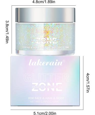  SOYDAN Shining Highlighter - Shimmer Hair Gel Face and Body for Glow New Body Makeup Products for Parties Bars Travel Performance Dance Date Soydan - Buy Online on GoSupps.com