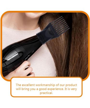 Healeved Blow Dryer Comb Attachment 5pcs Blow Dryer Pick Attachment Hairdressing Wind Blow Cover Comb Attachment Nozzle Hair Dryer Drying Flat Nozzle Styling Tool - Buy Online on GoSupps.com