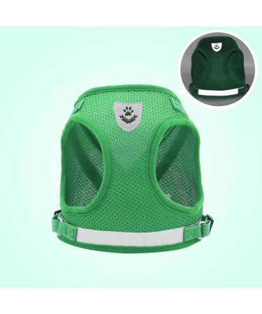 Meioro Dog Harness with Leash - Soft Padded Reflective Adjustable Vest for Small & Medium Dogs | XL Size in Green - Buy Online on GoSupps.com