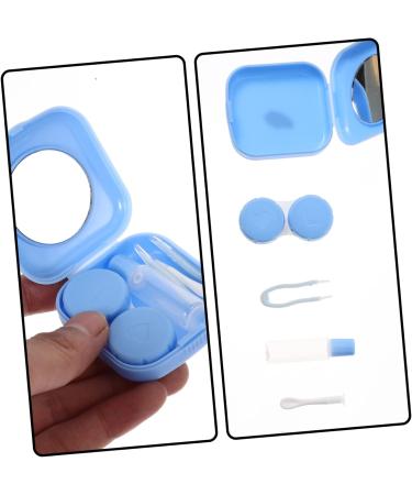 Buy Solustrie 9-Sentence Portable Contact Lens Container & Makeup Kit - Travel-Ready Tool & Stylish Stand Case - Buy Online on GoSupps.com