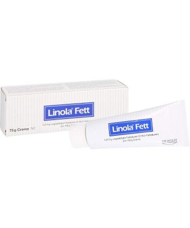 Linola Fat Cream 75g - Intensive Moisturizing Skin Care for Dry Skin | International Shipping Available - Buy Online on GoSupps.com