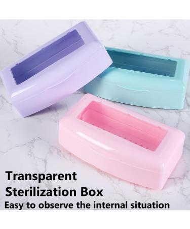 Buy Plastic Sterilizing Tray for Nail Art | Sterilization Box & Tool Sterilizer - Pink | International Shipping Available - Buy Online on GoSupps.com