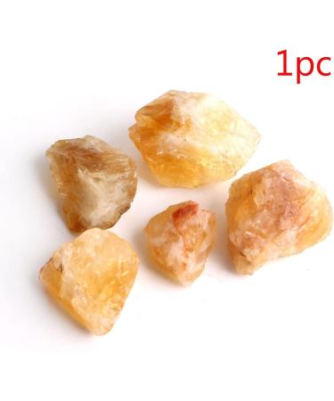 Natural Crystal Rough 1PC Natural Raw Citrine Ore Crystal Rock Collection Home Decoration and DIY Gifts Fish Tank Stone Beautiful Crystal (Color : Brazil Citrine Size : 30-40g) 30-40g Brazil Citrine - Buy Online on GoSupps.com