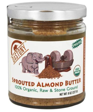 Dastony Organic Sprouted Almond Butter 8 oz (227 g)