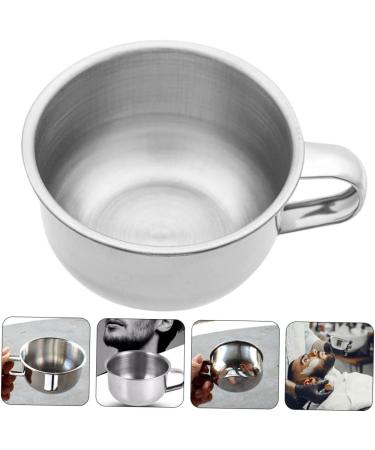 3pcs Stainless Steel Shaving Bowl Set - Perfect Gift for Men | Round Shaving Accessories - Buy Online on GoSupps.com