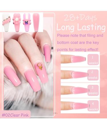 Nail Extension Strengthening Gel 15ml Poly Builder Nail Extension Gel UV/LED Nail Polish Gel for Nail Strengthener & Nail Hardener Hard Gel For Nails for Nail Salons & Nail Starter (Nude Pink) - Buy Online on GoSupps.com
