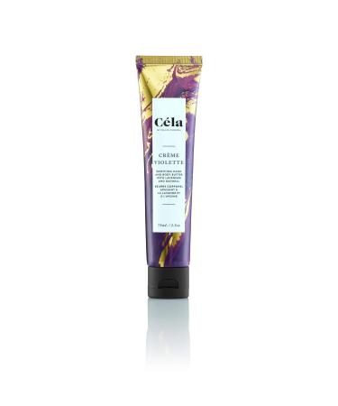 Cela- Creme Violette-soothing hand and body butter with lavender 75ml/2.5oz