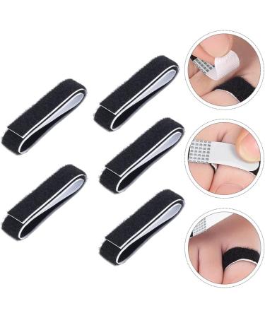 Bunion Corrector & Toe Separator Guard - Elastic Black Feet Wrap for Bunion Relief - 4x1.3cm - Buy Online on GoSupps.com
