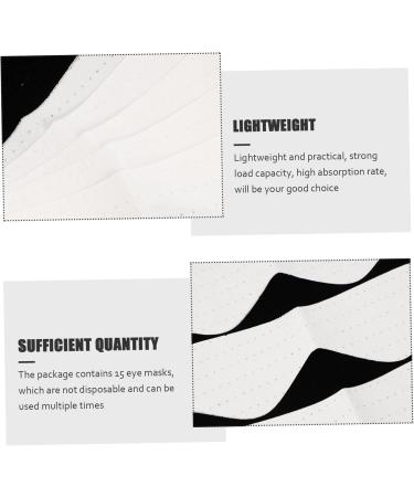 FOMIYES 30 Sheets Eye Mask Beauty Skin Care Eye Patches Skincare Stye Eye Drops Warm Compress Cotton Eye Paper Eye Supply Dry Eyes Care Supply Disposable Paper Film White Non-woven Fabric - Buy Online on GoSupps.com