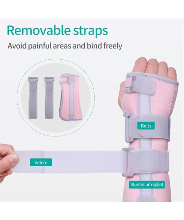 Carpal Tunnel Wrist Brace for Left Hand - Adjustable Night Support with Replaceable Splints Pain Relief for Tendonitis & Arthritis - Women s Hand Brace - Buy Online on GoSupps.com