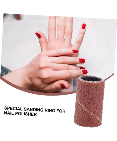 FOMIYES 100pcs Medium Sanding Manicure Sanding Bands Nail Bit Ceramic Drill Bit Nail Drill Sanding Bits Sanding Bands for Nail Drill Bits Grinding Head Sander Nail Tools File Head Cylinder medium As Shown - Buy Online on GoSupps.com