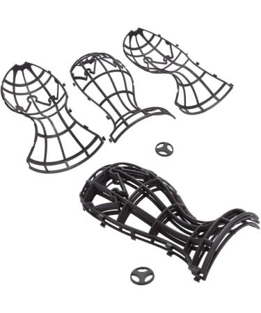 Portable ABS Foldable Wig Stand - Black | Perfect for Washing | International Shipping Available - Buy Online on GoSupps.com