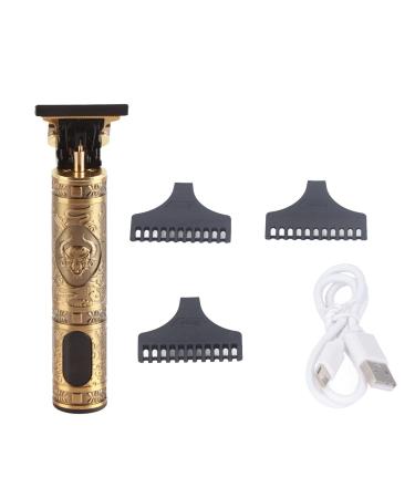 Professional Hair Clipper Trimmer Kit Men Hair Cutting Home Barber Salon Anti Slip Serviceable USB Charging Design