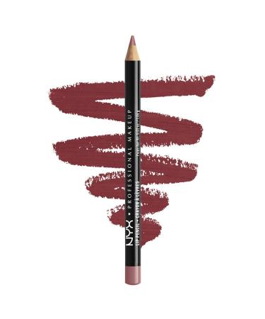 NYX Slim Lip Liner Pencil - Burgundy (SLP 803) | Long-Lasting Formula - Buy Online on GoSupps.com