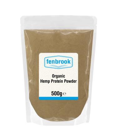 Organic Hemp Protein Powder 500g | Certified Organic by Fenbrook Organic