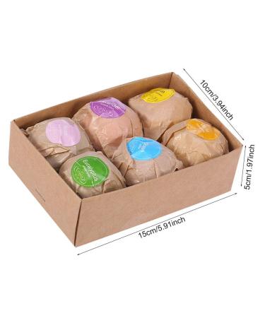 SWOQ Natural & Organic Bath Bombs Gift Set | Pure Handmade Relaxation for Women & Girls - Buy Online on GoSupps.com