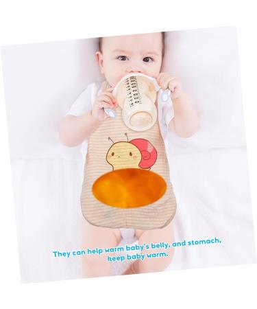 Healvian 2pcs Baby Bellyband Towel Bibs - Infant Abdominal Binder & Protector - Buy Online on GoSupps.com