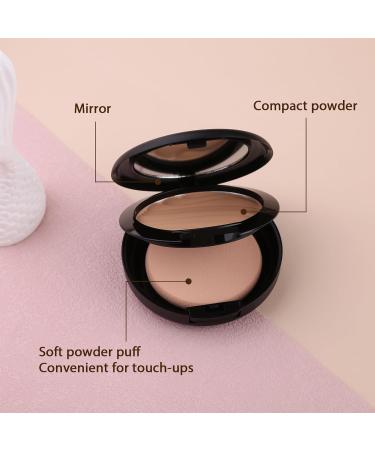 Pressed Face Powder - Flawless Oil Control Setting Powder | Long Lasting Matte Finish - 2# BEIGE 02 | International Shipping - Buy Online on GoSupps.com