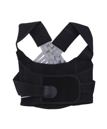 Dewedrt Corrective Band Adult Hunchback Correction Strap Women'S Back Support Open Shoulder Chest Straightening Straps L