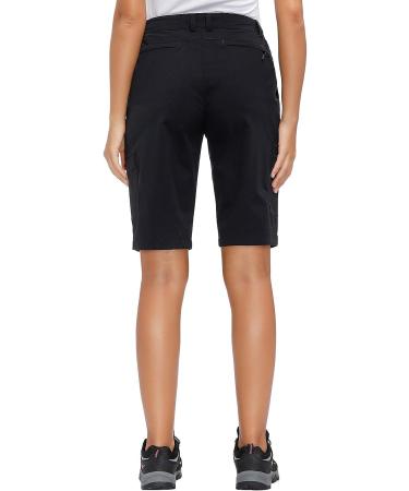 Libin Women's Lightweight Quick Dry Cargo Hiking Shorts - Black Large - Buy Online on GoSupps.com