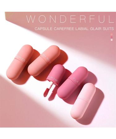 Shop 3pcs Mini Velvet Matte Liquid Lipstick - Long Lasting Waterproof & Highly Pigmented | International Shipping Available - Buy Online on GoSupps.com