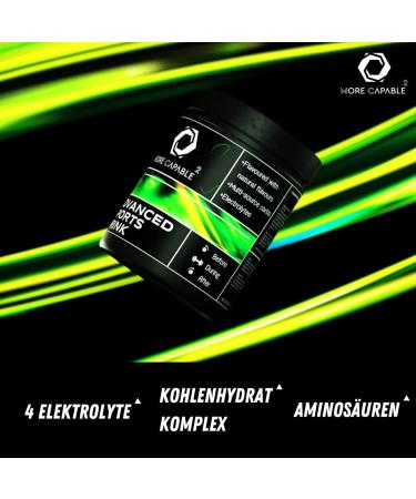 More Capable Advanced Sports Drink | Electrolyte & Amino Acid Powder | Citrus Flavor | Boost Performance & Hydration | International Shipping Available - Buy Online on GoSupps.com