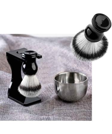 Premium Lefeda 3-in-1 Shaving Brush Set for Men | Synthetic Badger Hair & Stainless Steel Holder | International Shipping - Buy Online on GoSupps.com