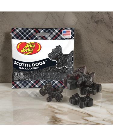Jelly Belly Red and Black Licorice Scottie Dogs Duo pack 100g - Christmas & Holidays Candy - Vegan Candy Dairy Free Snacks Kosher Candy Gluten Free Fat-Free Peanut-Free Candy Treat for Kids & Families Stocking Stuffers for Teens - Buy Online on GoSupps.com