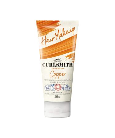 Curlsmith - Hair Makeup - Vegan Temporary Hair Color and Styling Gel (Copper 3fl.oz)